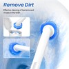 Disposable Toilet Brush for Bathroom Cleaning, 30 Count Refills