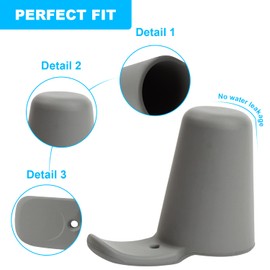 UYZO Kayak Scupper Hole Plugs for Perception Kayaks,Fits Scupper Holes 1” to 1 3/8"- Sports & Outdoors Kayak Accessories(Pack of 8)