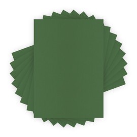 Craft Perfect Classic Card - Fern Green - Weave Textured - A4-216gsm - Pack of 50 Sheets
