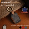 for GMC Leather Key Fob Cover Compatible with Acadia Terrain