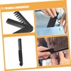 Gatuida Portable Folding Beard Comb for Men Compact Travel Hair