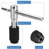 Bestgle T-tap Wrench Set Adjustable T-Handle Tap Ratchet Holder Wrench