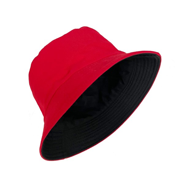PFFY Reversible Bucket Hat for Women Men Summer Cotton Fishing
