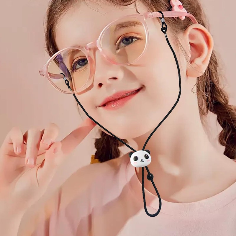ZGDEIWGF Pack of 6 children's glasses cords, children's glasses chains,
