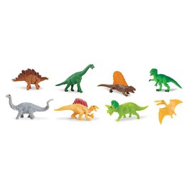 Safari Ltd. | Dino Fun Pack - 8 Pieces | Good Luck Minis Collection | Miniature Toys for Boys & Girls