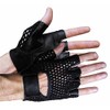 Mesh Back Fingerless Gloves
