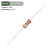 YOKIVE 500pcs Carbon Film Resistors 1/4W 220 Ohm 5% Tolerance
