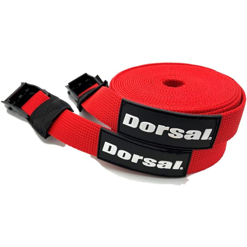 DORSAL Tie Down Straps for Roof Rack Pads Crossbars -