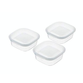 Inomata Rakuchin Pack, 3.4 fl oz (90 ml), White, Pack of 3