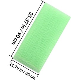 Estropajos para Bañarse de Nylon Exfoliantes, Paquete de 4 Toallas Exfoliantes para Baño Que Previenen Obstrucción de Aceites y Limpian el Cuerpo Color Aleatorio