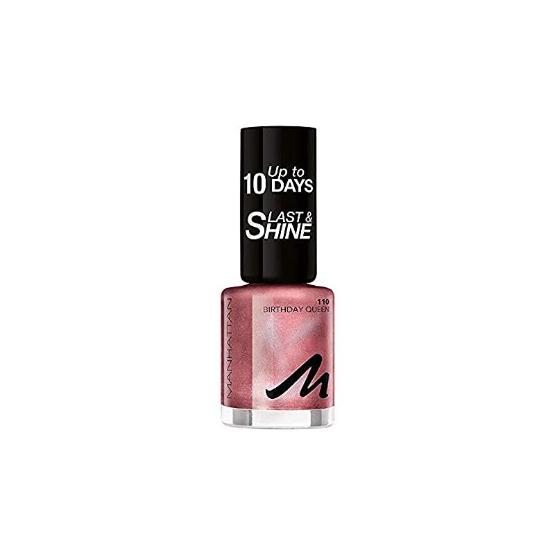 MANHATTAN Last & Shine Nail Polish, 8 ml