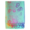 KMystic Colorful Silk Pashmina Scarf Shawl Wrap (Green)
