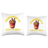 Mangonada Mango Chamoy Mexican Candy Comida Mexicana Mexico Throw Pillow