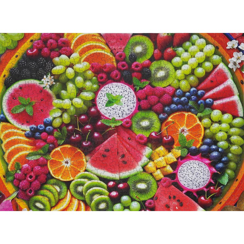 Springbok Fruit Platter 500 Piece Puzzle for Adults- Featuring a