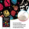 Bunco Night Large Decorative House Flag, Interests Game Dice Bingo