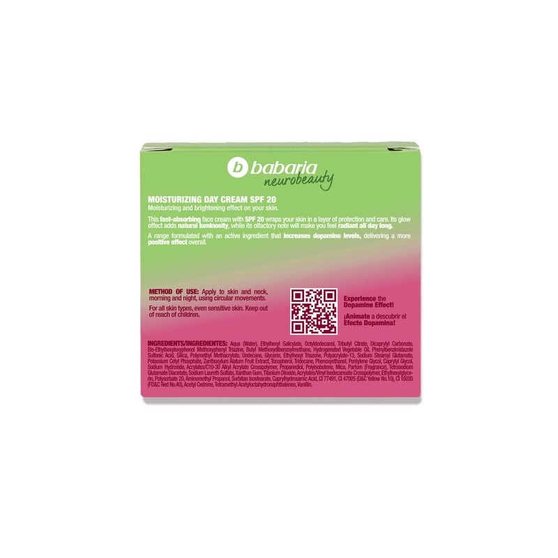 Crema facial fps20 Babaria Neurobeauty 50 ml
