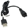vhbw Charging Cable Compatible with Panasonic ES-LA92, ES-LA93, ES-LA94, ES-LC20,