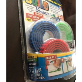 Build Bonanza As Seen On TV Build Bonanza Building Block Compatible Tape Peel & Stick