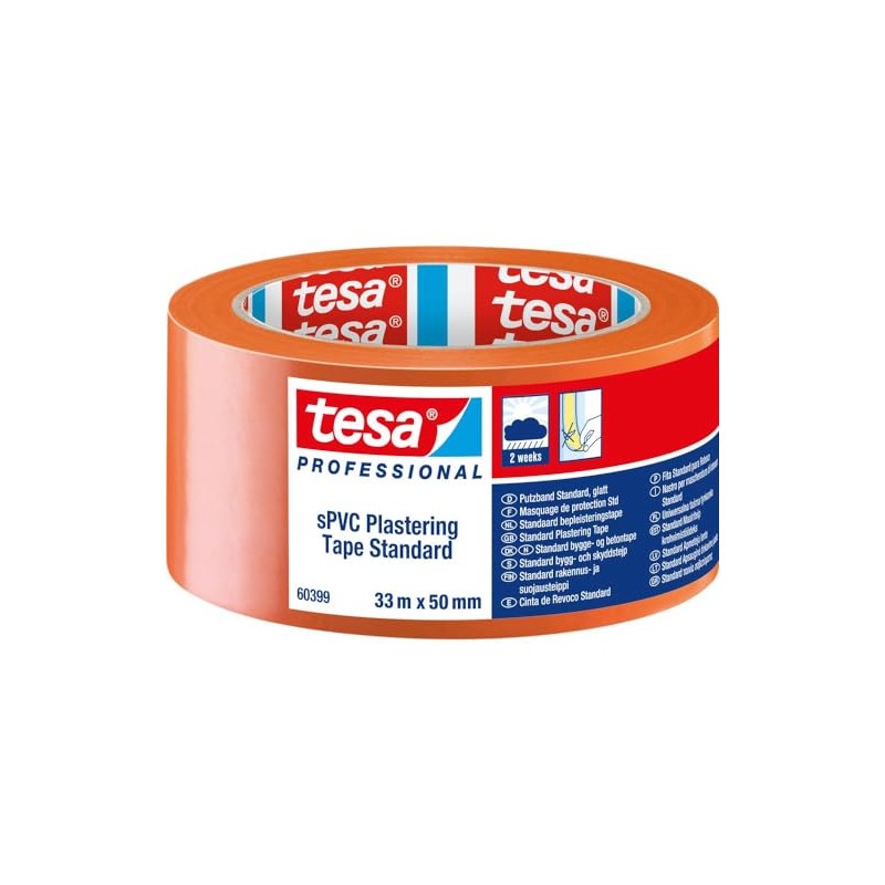 tesa 60399-00001-01 Cleaning Tape Orange (L x W) 33 m