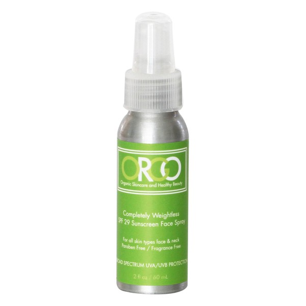 Organic To Green Completely Weightless Face Sunscreen Spray | Award-Winning