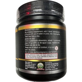 Citrato De Magnesio Y Potasio En Polvo 10.5 Oz (300 G) Citrato De Magnesio Y Potasio Suplemento Dietético 10,5 Onzas (Paquete De 1)
