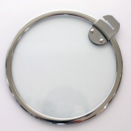 CRISTEL K24SA Flat Glass Lid, Tempered Glass, 9.4 inches (24 cm), Made in France