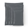 Straame 60 Mixed Size Grey Mailing Postal Bags, Self-Seal Closure