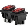 DIYhz 2Pcs AC 16A 250V/125V 2 Position ON/Off Waterproof Boat