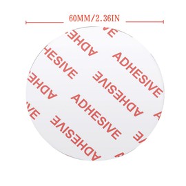 MeetRade Traceless Super Sticky Gel Pads Remove Washable Reusable Design Anti-Slip Double Sided Gripping Pads Transparent for Home Office Cell Phone Glass Photo Holder (10PACK)