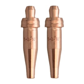 ALLZSMOOTHLY 1-3-101 Acetylene Cutting Torch Tips,Fit Victor Style,Pack of 2