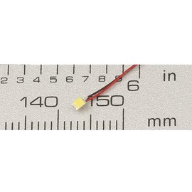 EDGELEC 20pcs Prewired 0805 Red SMD LED Light Emitting Diode DC 2V Micro Litz Length 7.8in. (20cm) Soldered Mini LED Lights for DIY Manual Model Toy Decoration