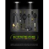 Frontline Fall Protection RPW061S Web Single Leg 6ft SRL with