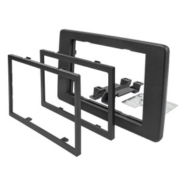 tomzz Audio 2445-061-1 Double DIN Radio Faceplate Compatible with Renault Express Van from 2021