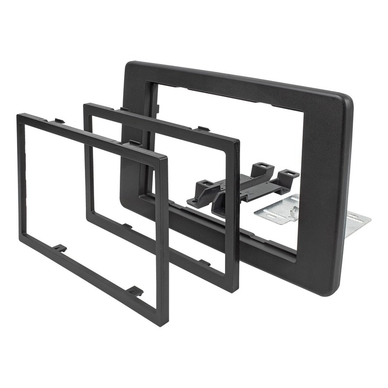 tomzz Audio 2445-061-1 Double DIN Radio Faceplate Compatible with Renault
