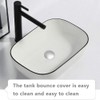 2PCS Basin Waste Easy Pop Up Bathroom Sink Push Button