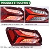 GRAND ORANGE LED Tail Light Compatible with Chevy Malibu 2019