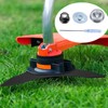 Gekufa Brush Cutter Blade 3T with Blade Adapter Kit for