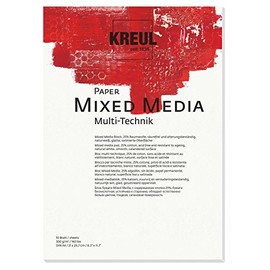 KREUL 69021 – Paper Mixed Media, A4, 10 sheet