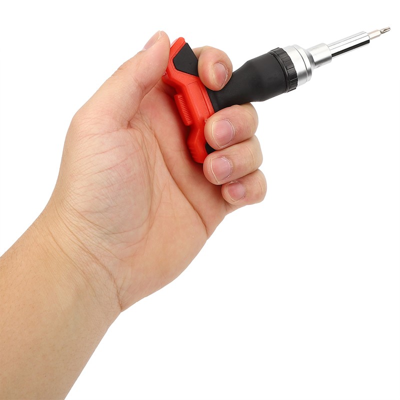 28Pcs Magnetic T shape Ratchet Screwdriver Handle Bits Set Disassembly