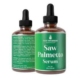 Saw Palmetto Serum Para El Crecimiento Del Cabello: Aceites