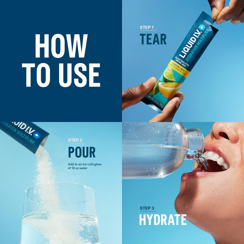 Liquid I.V.® Hydration Multiplier - Popsicle Firecracker | Electrolyte Powder