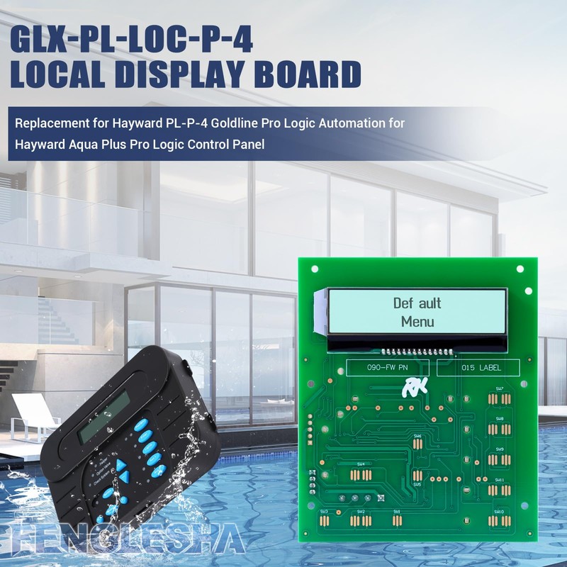 GLX-PL-LOC-P-4 Local Display Control Board Replacement for Hayward PL-P-4 Goldline