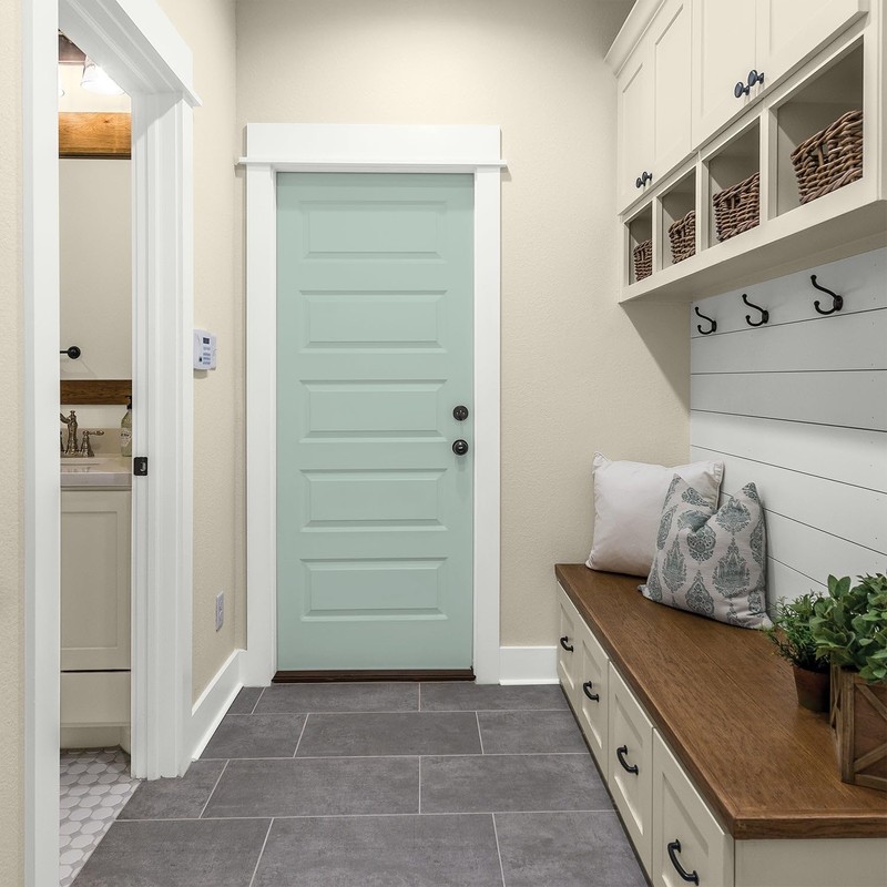 Glidden Interior Paint + Primer: Teal/Aqua Interior Paint /Aquamarine Dream,