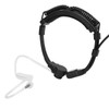 Telescopic Throat Vibration Microphone Earphone Headphone for Walkie Talkie Radio