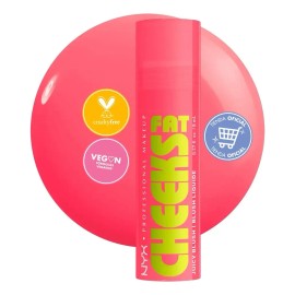 Nyx Professional Makeup, Fat Cheeks Blush Rubor Líquido Guava Gush