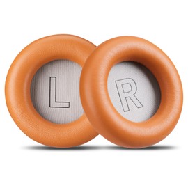 AHG Premium hx ear pads cushions compatible with Bang & Olufsen Beoplay HX headphones (Timber). Easy DIY Fit | Luxurious Sheepskin Leather | AHG FlexiSoft Foam | Seam Stitched Durability