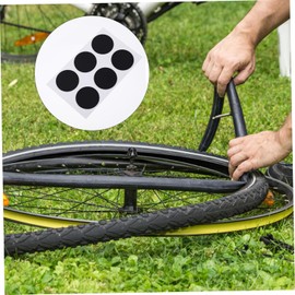 ULTECHNOVO 30 piezas Parche Autoadhesivo para Bicicletas Kit Reparación Neumáticos Herramienta Práctica para Reparar Cámara Bici Ligero y Flexible