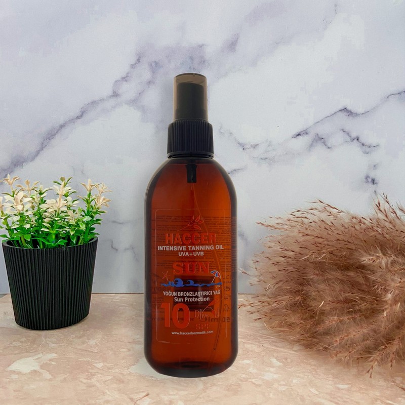Haccer 10 SPF Self Tanner Oil 150 ml - LSF