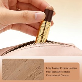 Beauty Shape of You Contour Stick - Fórmula cremosa multiusos para contornear y sombra de ojos, disponible en 4 tonos (01 - Fair To Light, 0.28 oz/O.2