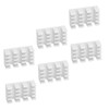 80Pcs Aluminum Heatsinks Module Cooling Radiator Board for Electronic Components